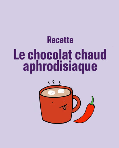 Chocolat aphrodisiaque Eclats