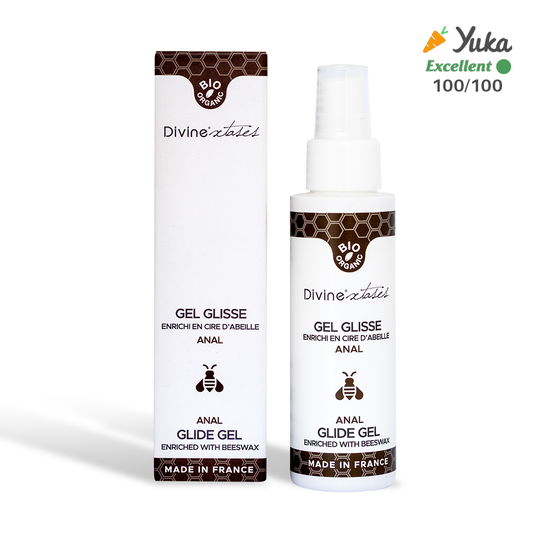 Lubrifiant Gel glisse anal cire d'abeille Bio