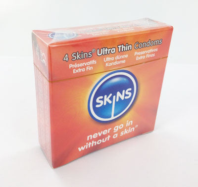 4 Préservatifs Skins
