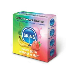 4 Préservatifs Skins