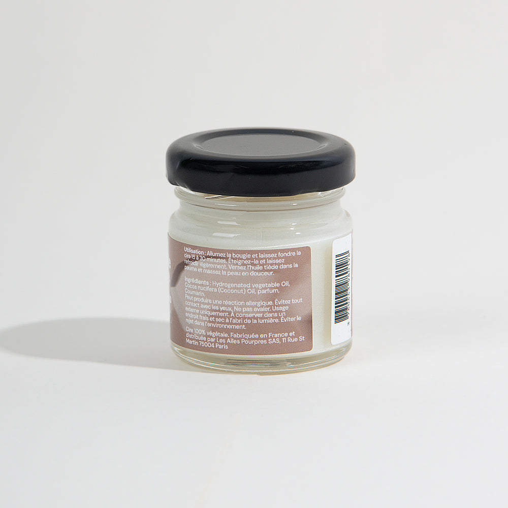 Mini bougie de massage