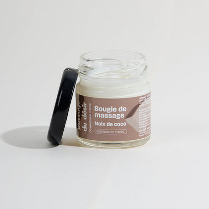 Mini bougie de massage