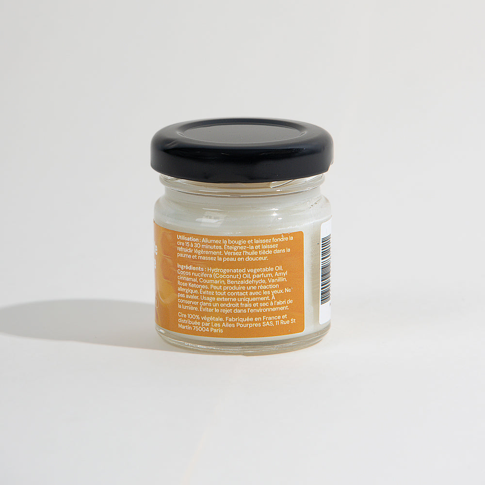 Mini bougie de massage