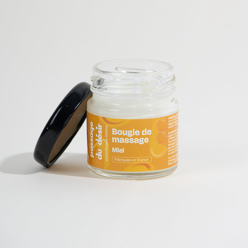 Mini bougie de massage