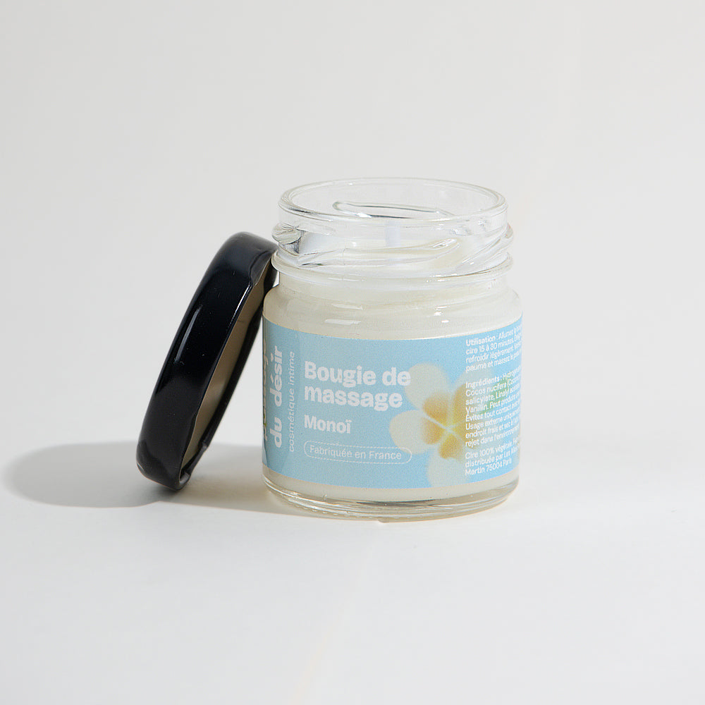 Mini bougie de massage