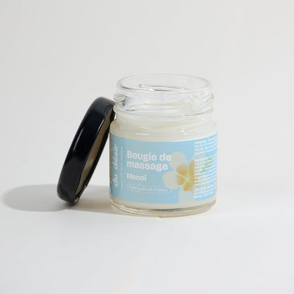 Mini bougie de massage