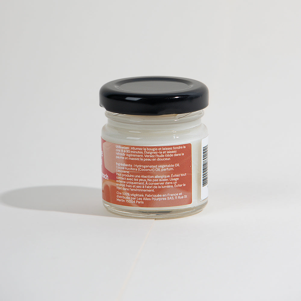 Mini bougie de massage
