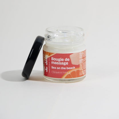 Mini bougie de massage