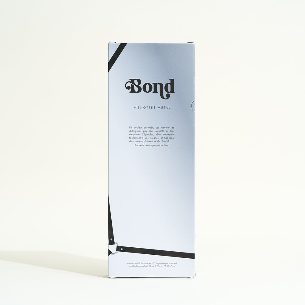 Menottes en métal Bond