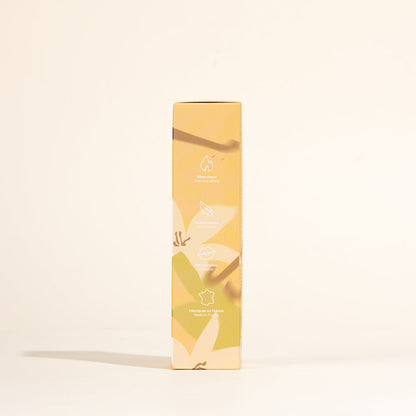 Huile de massage gourmande et chauffante