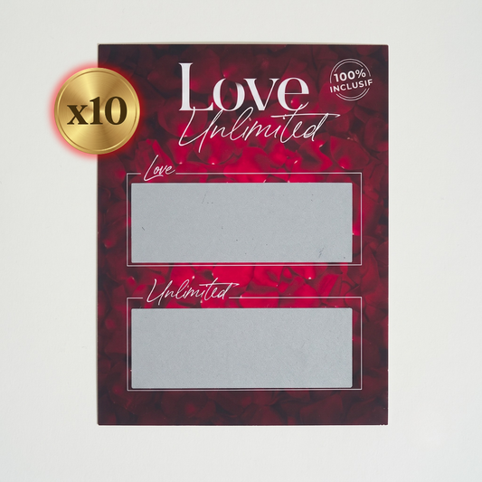 Jeu de grattage Love Unlimited