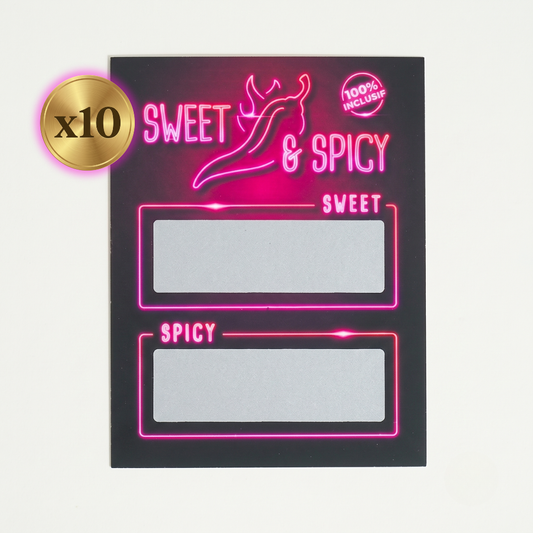 Jeu de grattage Sweet & Spicy