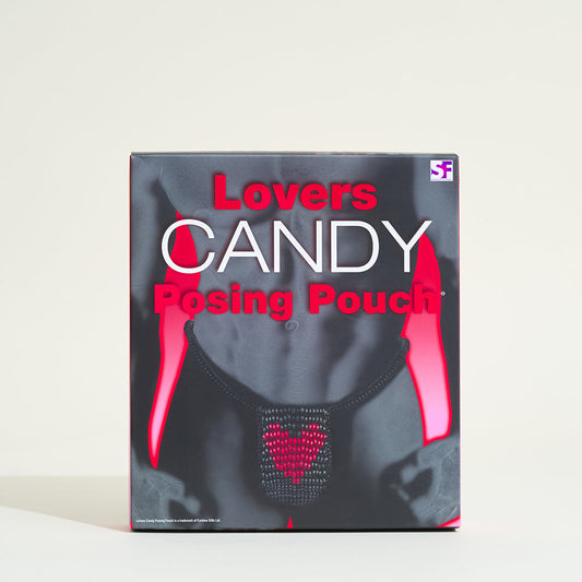 String homme Bonbons cœur Lovers Posing Pouch