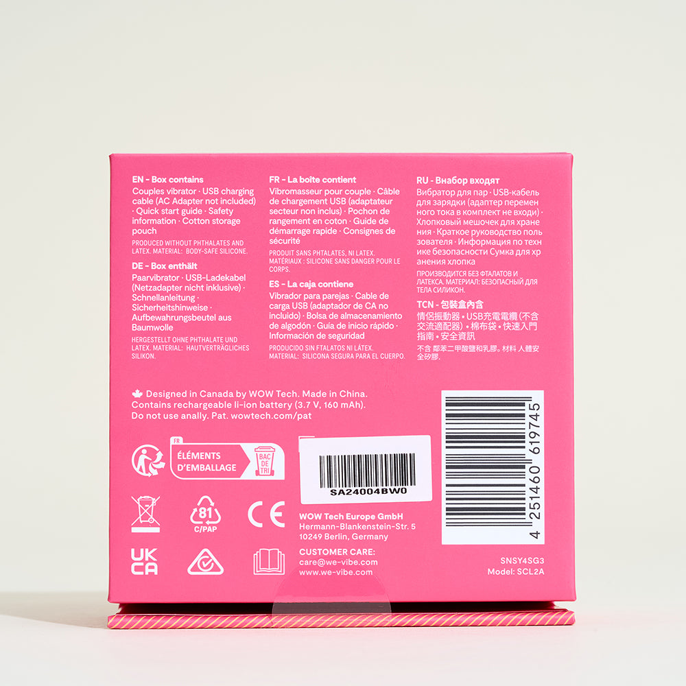 Stimulateur couple connecté Sync Lite We Vibe
