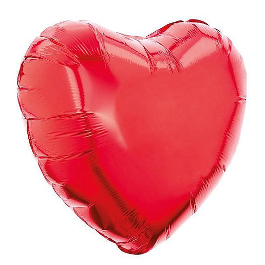 Ballon cœur gonflable - 45cm