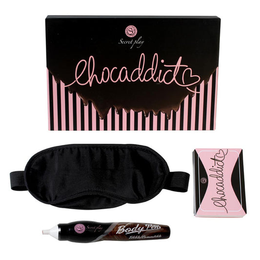 Coffret jeu coquin au chocolat Chocaddict