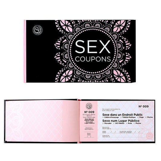 Chéquier coquin Sex coupons